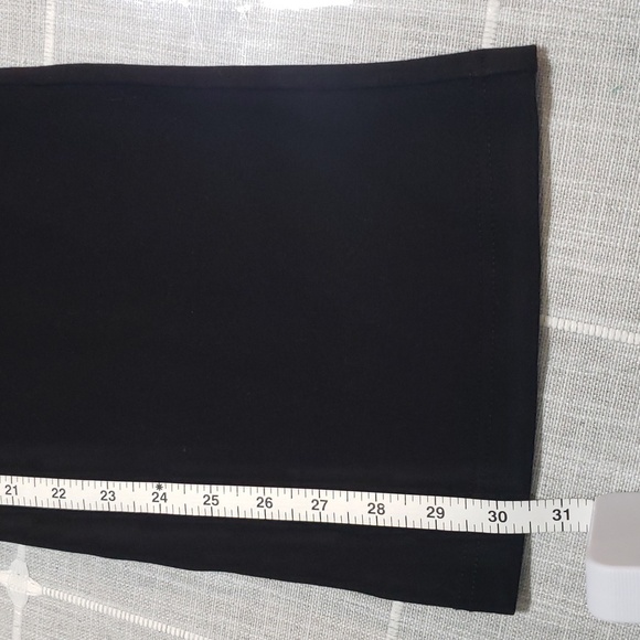 Dress Pant Yoga Pants Straight-Leg • Classic, Color Black, Size 1X - Picture 16 of 17